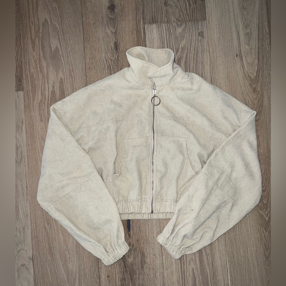 zara jacket zip up small
